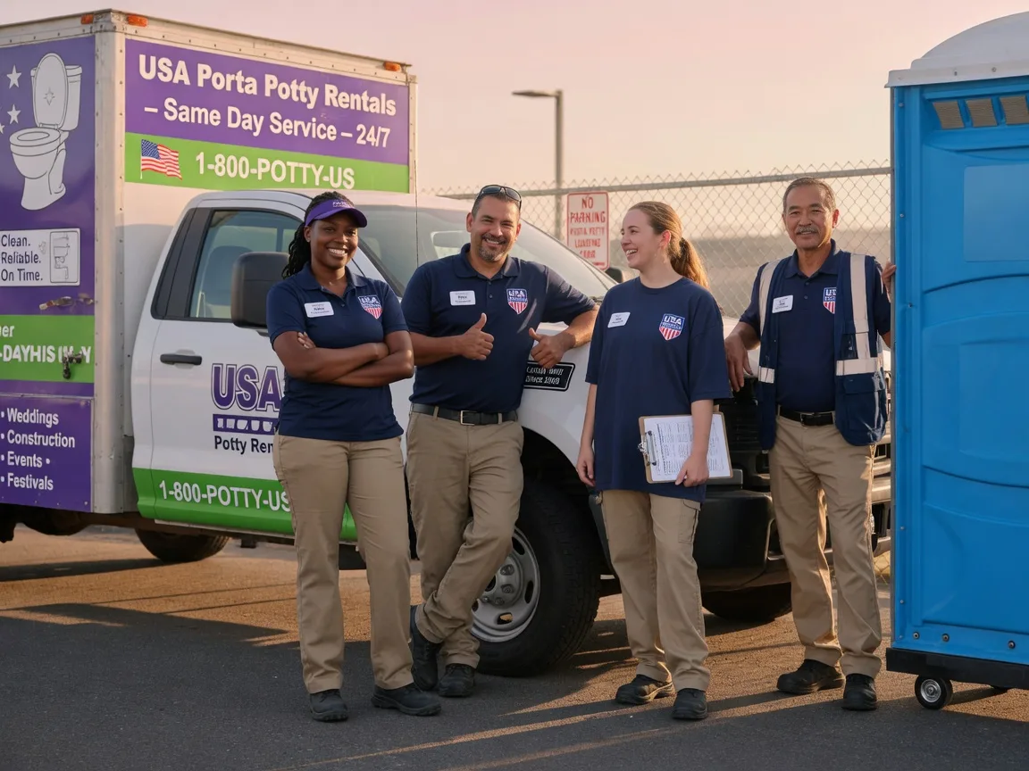 Porta Potty Rental company in La Ward, TX